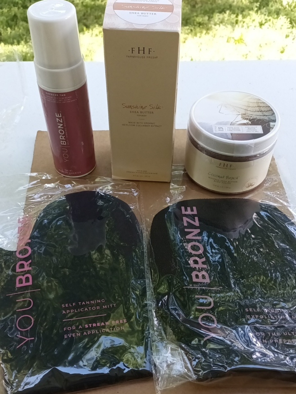 Farmhouse Fresh, You Bronze Self Tanner Sunless Tanner NWT Summer Beauty Bundle